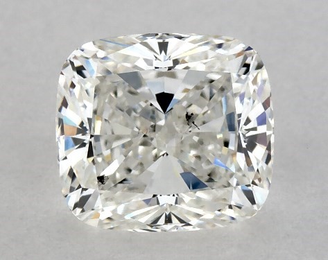 GIA 1.00 Carat G-SI1 Very Good Cut Cushion Modified Diamond
